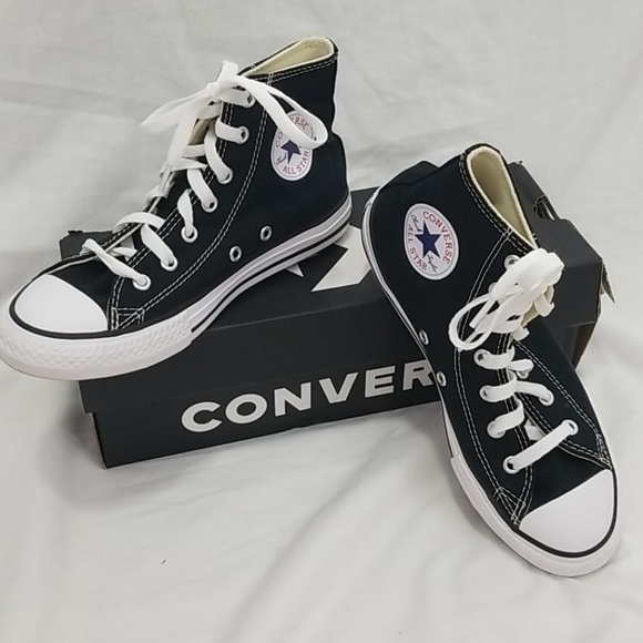 white converse black trim